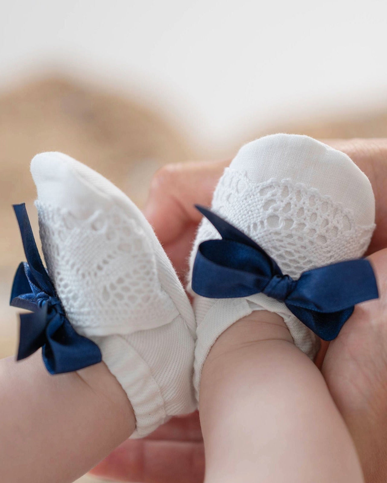 Taufschuhe Baby Junge Mädchen, maßgeschneidert, Baumwolle, Schuhe für Taufe weiss