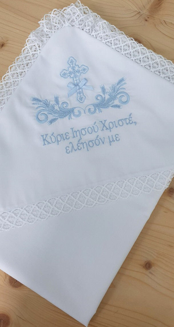 Taufkleid für orthodoxe Taufe, крестильный набор, крестильная рубашка, полотенцe