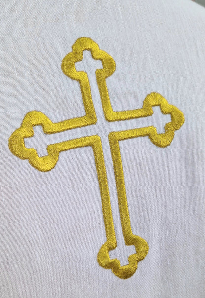 Taufkleid für Erwachsene für orthodoxe Taufe, крестильная рубашка