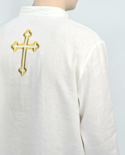 Taufkleid für Erwachsene für orthodoxe Taufe, крестильная рубашка