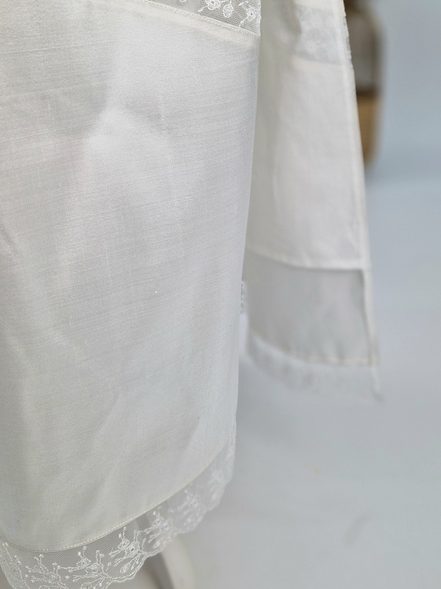 WILHELM Taufkleid aus Seide mit Mütze, für Jungen und Mädchen