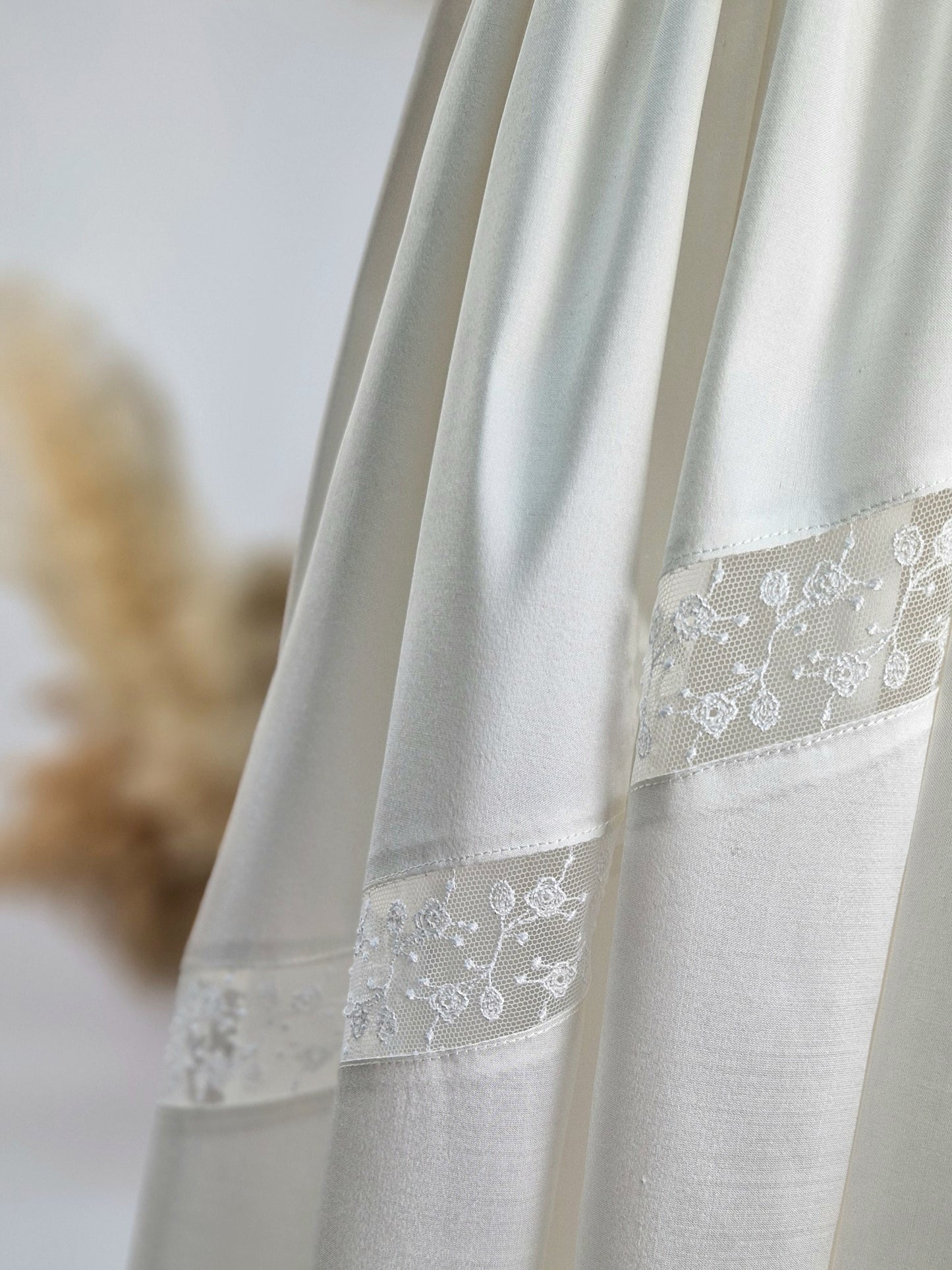 WILHELM Taufkleid aus Seide mit Mütze, für Jungen und Mädchen