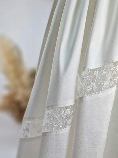 WILHELM Taufkleid aus Seide mit Mütze, für Jungen und Mädchen